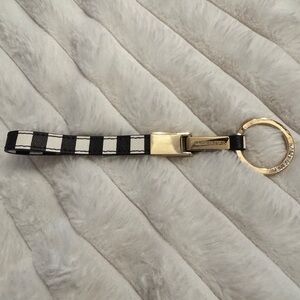 Henri Bendel New York Stripes key chain